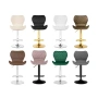 Барный стул Woodville Porch green / chrome
